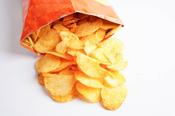 I finished my potato chips.