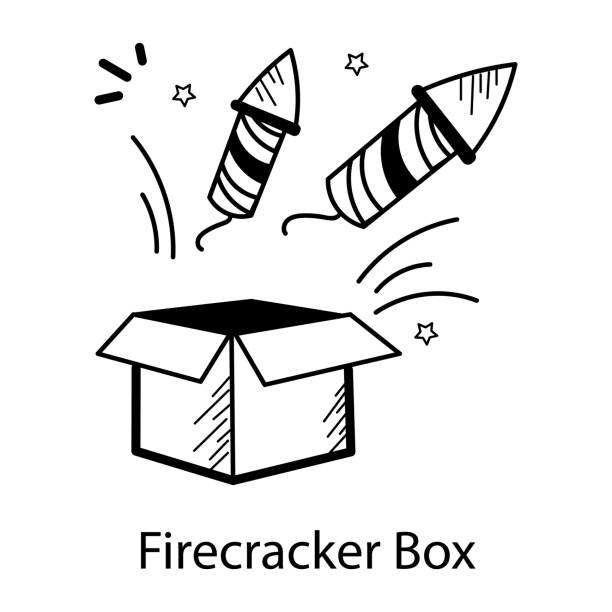 130+ Diwali Firecrackers Drawings Stock Illustrations, Royalty-Free ...