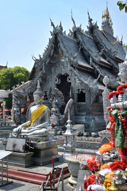 istock silver temple in chiang mai from outside 2152336646