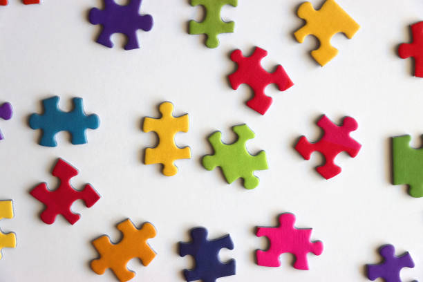 istock Colorful Jigsaw Puzzle Pieces 2152340427