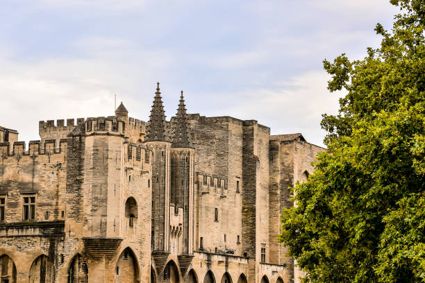 istock A castle with a large tree in front of it 2152358908