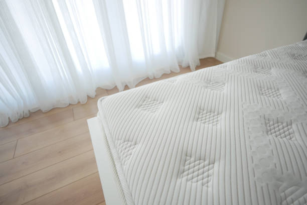 istock Background of comfortable mattress, top view 2152363723