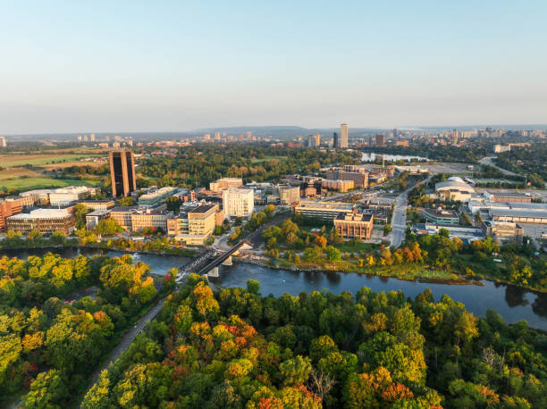 istock Aerial video of Carleton University,Ottawa Canada 2152372452