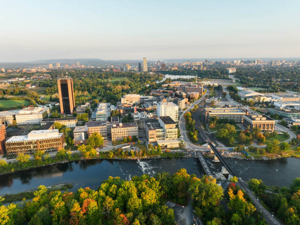 istock Aerial video of Carleton University,Ottawa Canada 2152372564