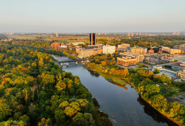 istock Aerial video of Carleton University,Ottawa Canada 2152372573