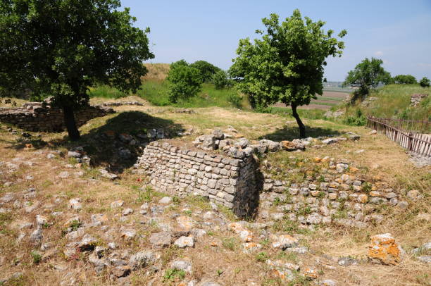 istock Troya Ancient City is in Canakkale, Turkey. 2152376512