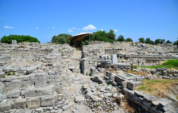 istock Troya Ancient City is in Canakkale, Turkey. 2152376543