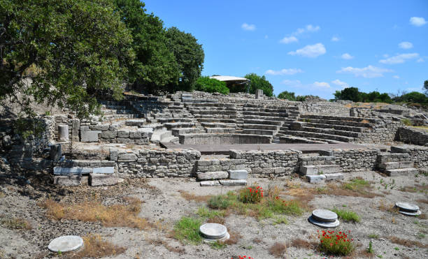 Troya Ancient City is in Canakkale, Turkey.
