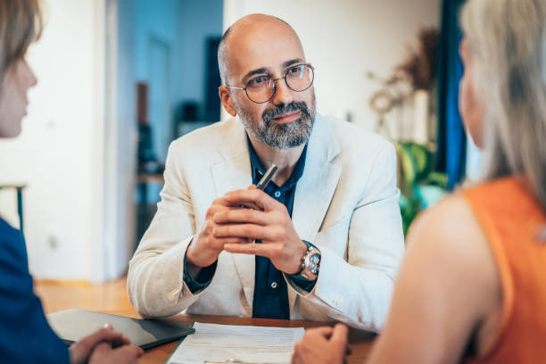 istock HR and candidate on job interview 2152384959