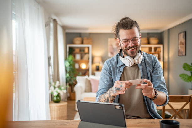 istock I use online banking on my tablet every day 2152389287