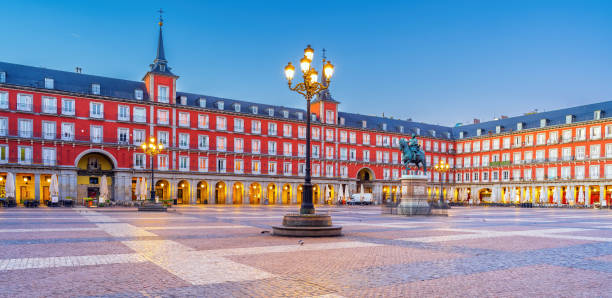 istock Old town Madrid, Spain's Plaza Mayor 2152396650