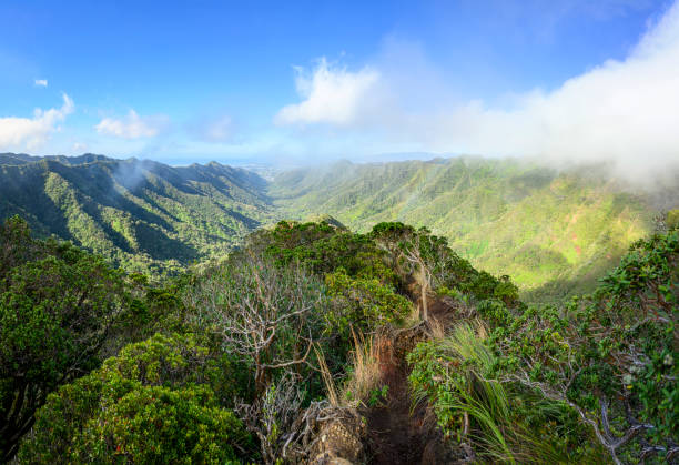 Moanalua Valley in Oahu