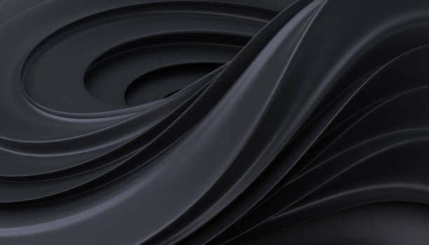 istock Luxury Black, Futuristic, Geometric 3D Background 2152400524