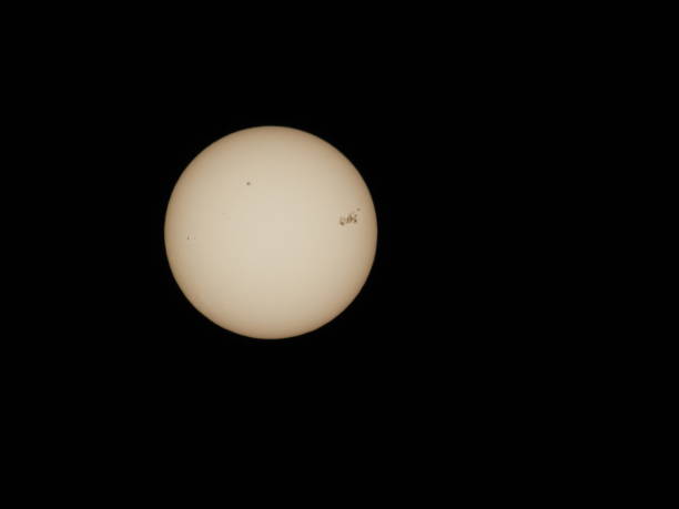 istock Surface of the sun in G5 extreme  geomagnetic storm 2152411079