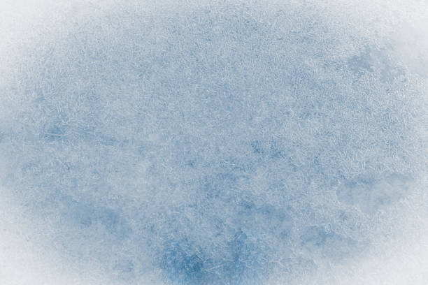 Ice texture background. Textured frosty surface of ice blocks against black.