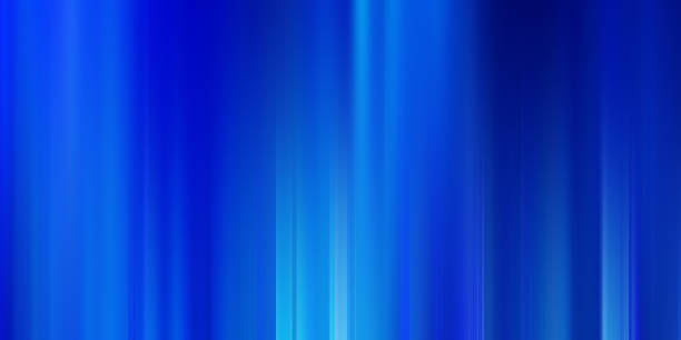 istock Acceleration speed motion on night road. Light and stripes moving fast over dark background. Abstract blue Illustration 2152421987