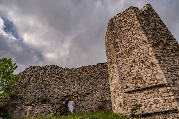 istock Alfedena, Abruzzo. The castle. Views 2152429877