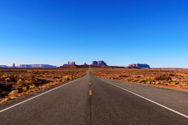 istock Highway road toward Monument Valley 2152435023