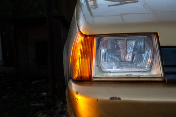 Old Ukrainian car