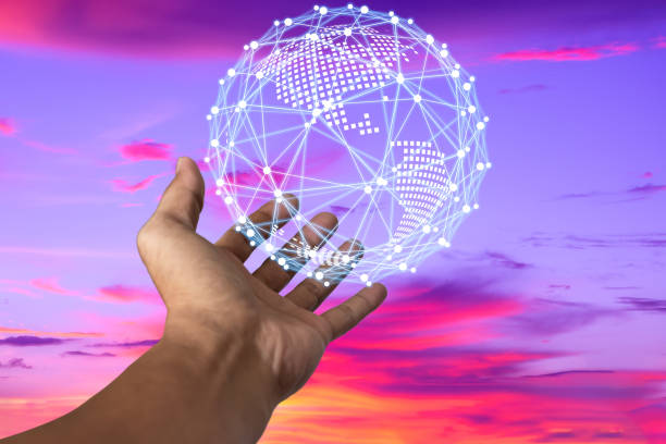 istock Age of technology People's, Use of technology in the modern era, Interconnection by internet network 2152437348