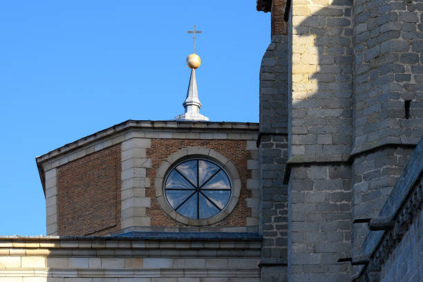 istock Medieval Cathedral Detail 2152439588