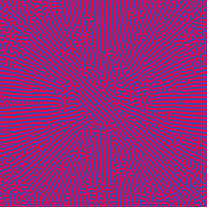 Reactive Diffusion Textures Radial Turing Pattern Reaction Diffusion Texture Vector Red Blue ...