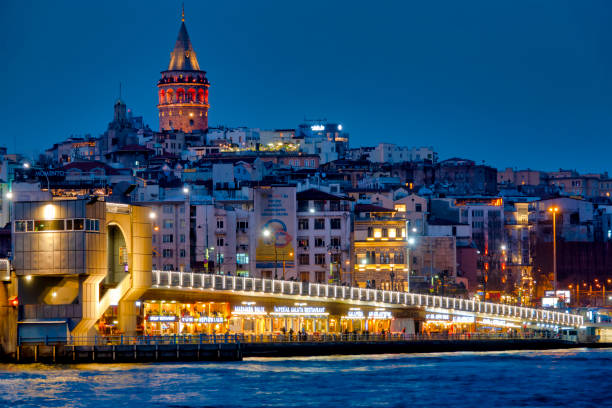 Galata bridge and Karaköy, Istanbul, Turkey