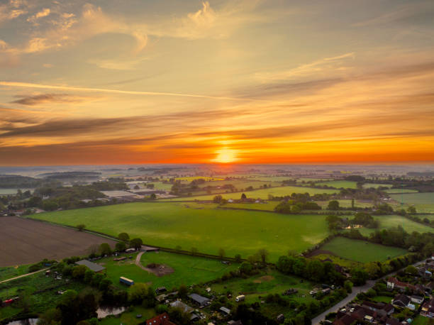 istock Sunrise over the Norfolk Countryside 2152445953