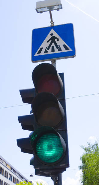 istock Traffic road construction street signs 2152450175