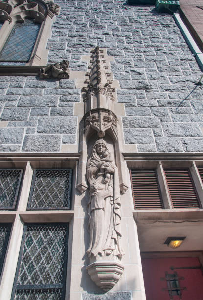 istock Virgin mary and Baby Jesus Statue Baltimore 2152459887