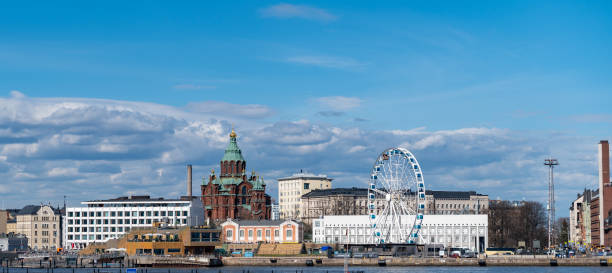 istock Helsinki skyline from Harbour Finland 2152459965