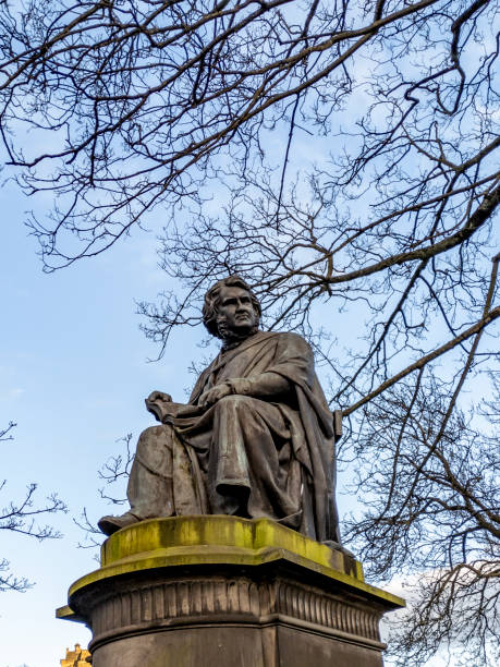 istock 19th Century Statue of Sir James Young Simpson 2152473018
