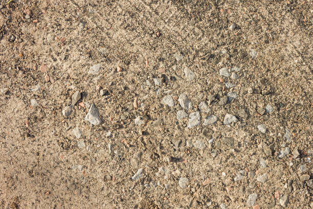 istock Ground road with fine gravel. 2152473516