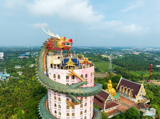 istock Dragon temple Wat Samphran in Nakhon Pathom, Thailand 2152473842