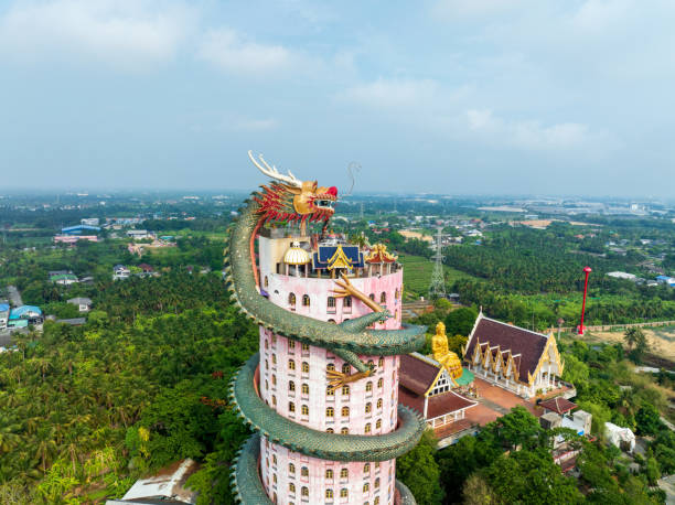 istock Dragon temple Wat Samphran in Nakhon Pathom, Thailand 2152474381