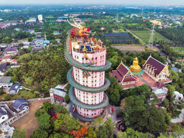 istock Dragon temple Wat Samphran in Nakhon Pathom, Thailand 2152474421