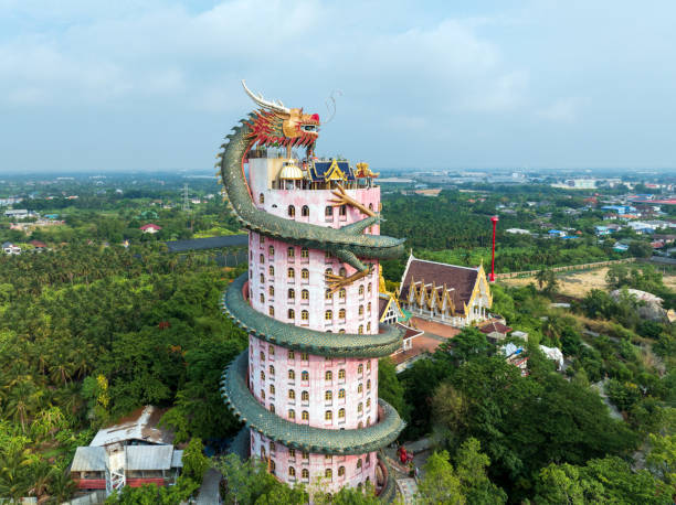istock Dragon temple Wat Samphran in Nakhon Pathom, Thailand 2152474425