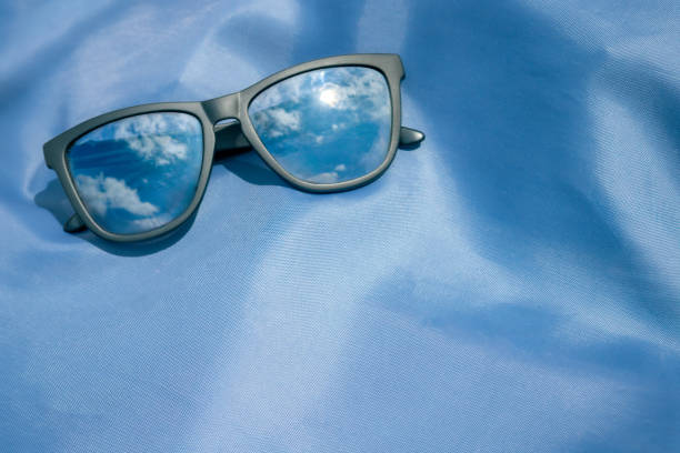 Look through rose-colored glasses with sunset