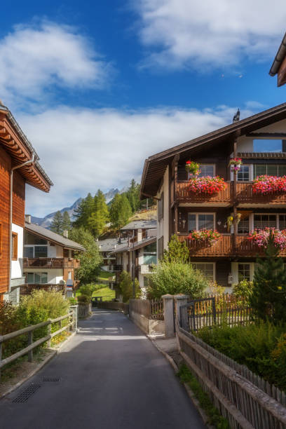 istock Summer Zermatt alpine village, Switzerland 2152483008