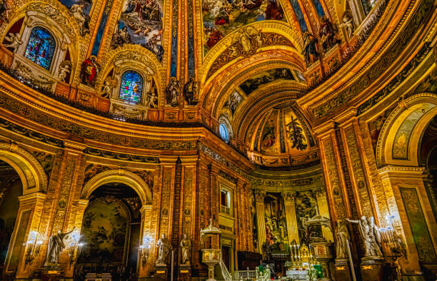 The Basilica of San Francisco el Grande in Madrid, a Neoclassical jewel that houses an artistic treasure in the traditional Palacio neighborhood in the area of La Latina.
