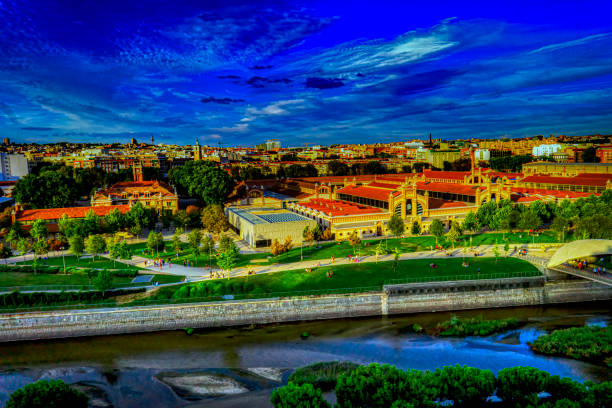 The Manzanares is a river in the center of the Iberian Peninsula, this river runs entirely through the Community of Madrid