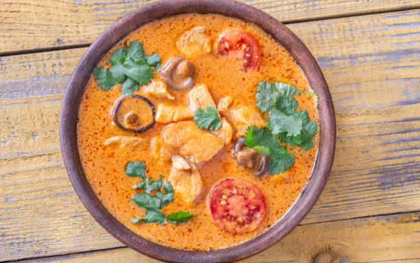 istock Bowl of red curry 2152495950