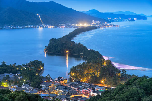 istock Kyoto, Japan at Amanohashidate during Blue Hour 2152505962