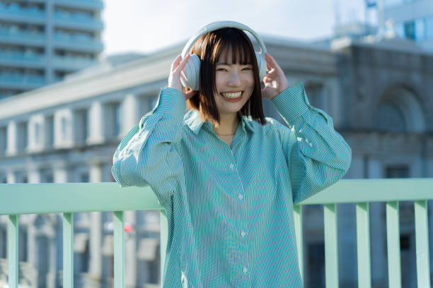 istock A woman singing a song 2152524131
