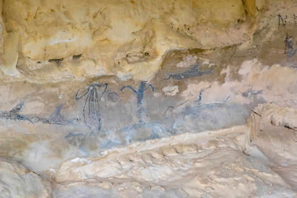 Maerewhenua Rock Historic Art Site - New Zealand