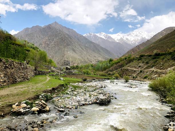 istock View of Panjshir Valley river 2152537369