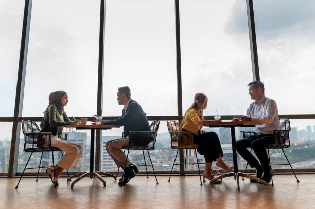 istock Business office employees gathering 2152547440