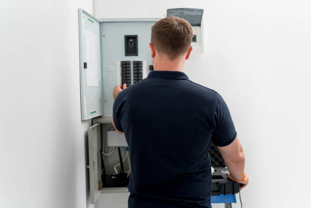 istock A technician works with a demo kit of the smart home system 2152549764