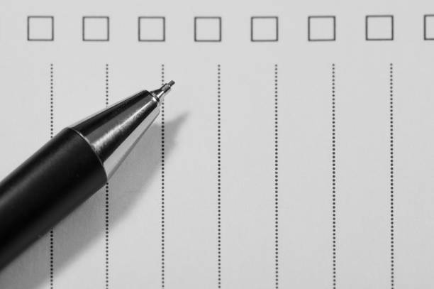 istock Contact form, application form, pen on paper 2152550797