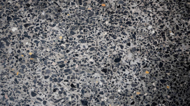 istock Terrazzo background or granite pattern with a dark gray gradient. For backdrops, banners, scenes, frames, old, rustic. 2152551438